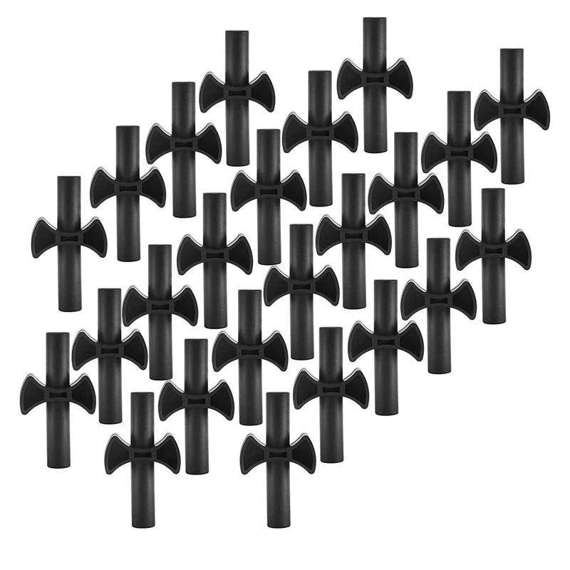 

24Pcs Trampoline Enclosure Pole Space Spacers Trampoline Plastic Spacers Replacement Accessories