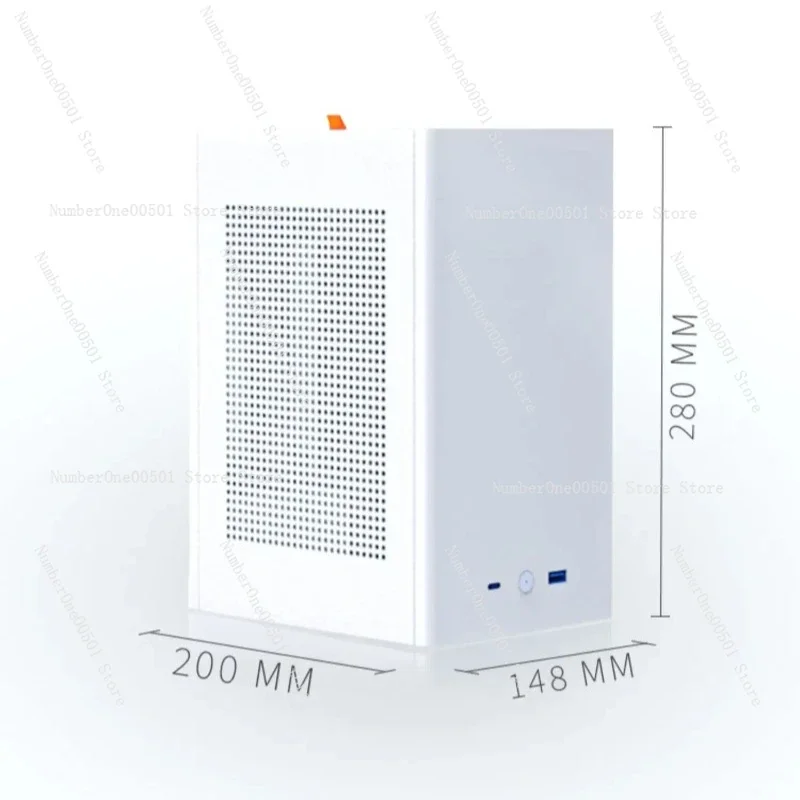 Фото Портативный корпус SGPC K39pro Exclusive Display A4, полностью алюминиевый, ITXmini Mini SFX, малогабаритный №2