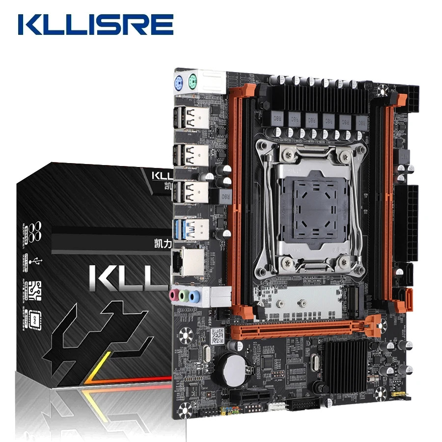 Комплект материнской платы Kllisre X99 Xeon E5 2650 V3 LGA 2011-3 ЦП DDR4 16 Гб 2133 МГц ECC память |
