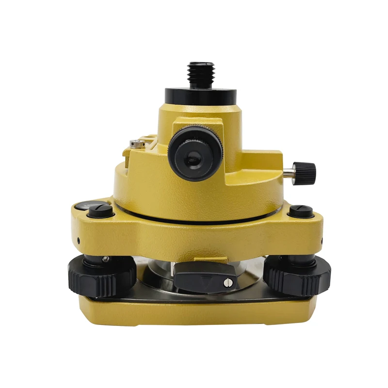 Replace Rotating Tribrach And Adapter for Prisms GPS Surveying With Optical Plummet 5/8&quotx11 Mount Yellow |