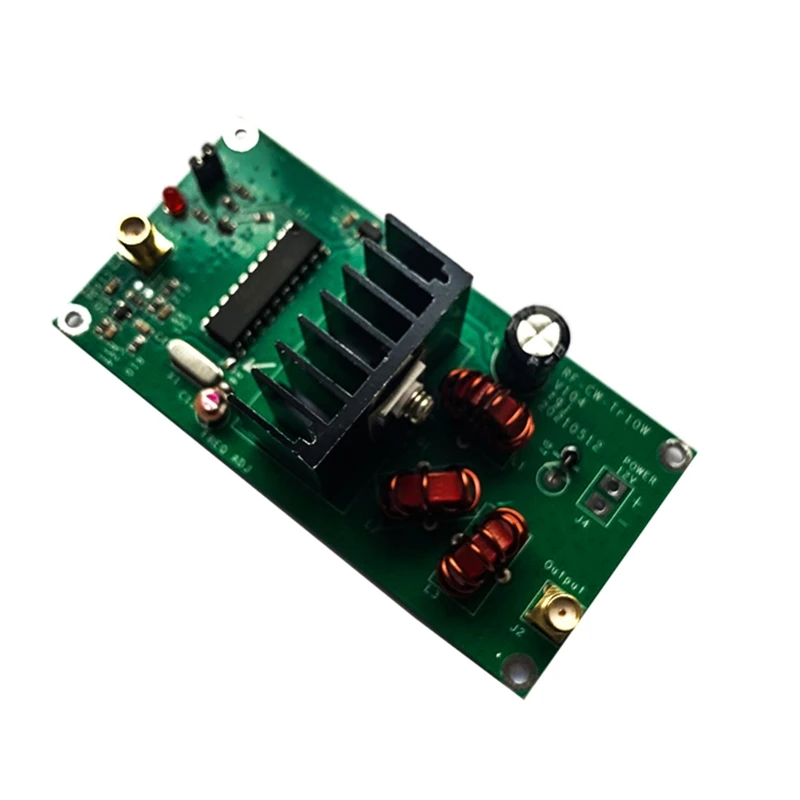 

10W 13.56MHz Wireless Transmission Power Amplifier Board QRP Radio Transmitter 40dB Finished Board Working Voltage 8-15V