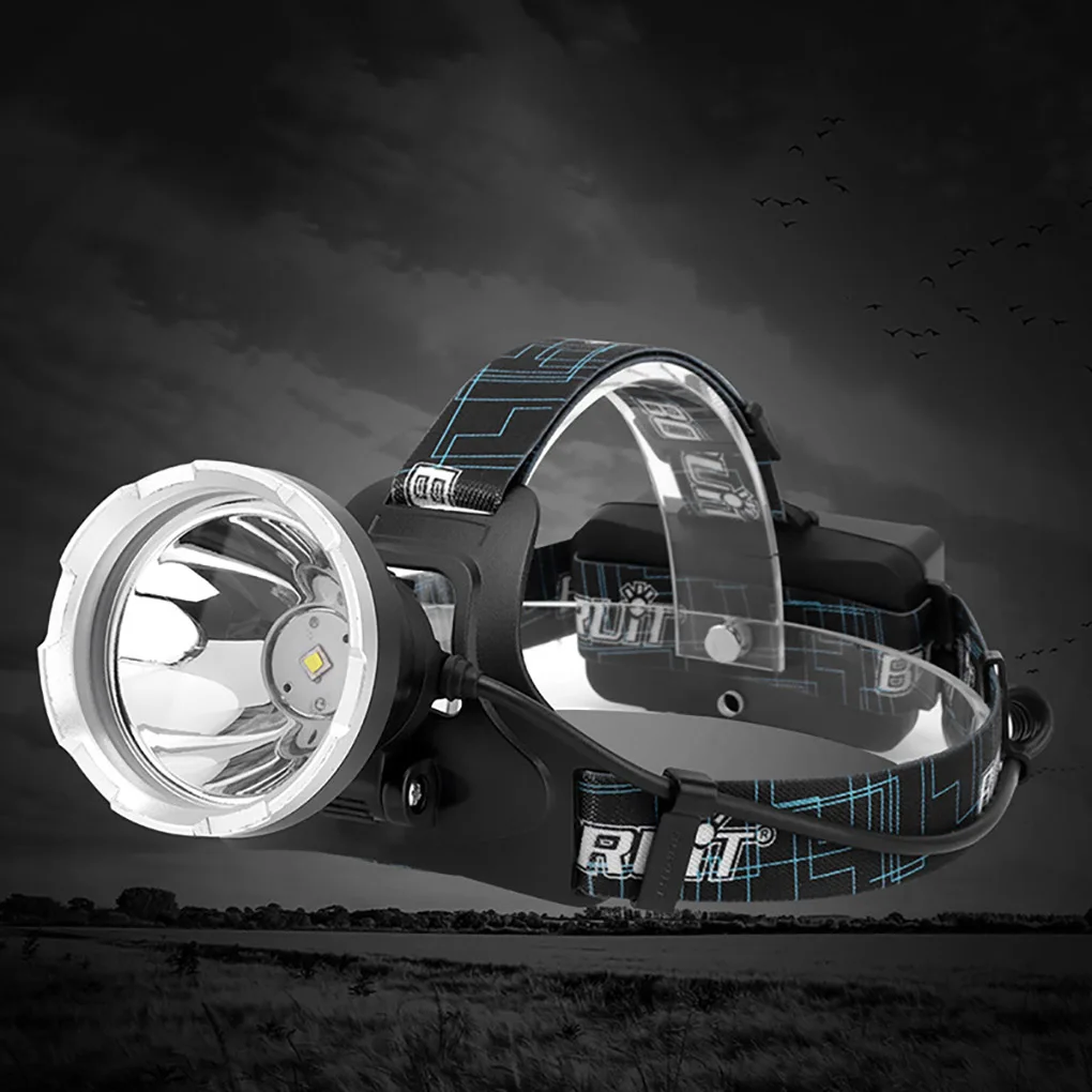 

Rechargeable Headlamp Portable IPX5 Waterproof Headlight Brightness Dimmable Head Lamp Night Light Outdoor for Hunting