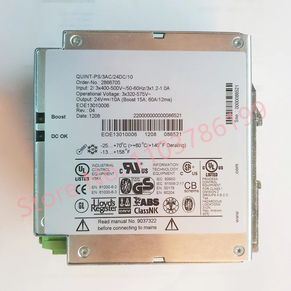 QUINT-PS/3AC/24DC/10 для источника питания Phoenix 2866705