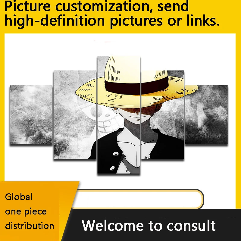 

Custom Painting Canvas HD Print Customized Your Picture Personalized Wall Art Poster Photos for Living Room Home Decor