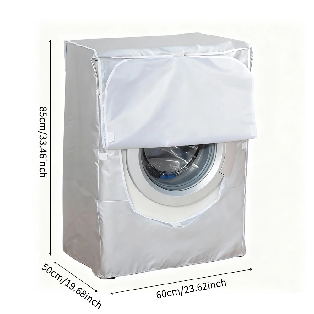 

Чехол для стиральной машины серебристый