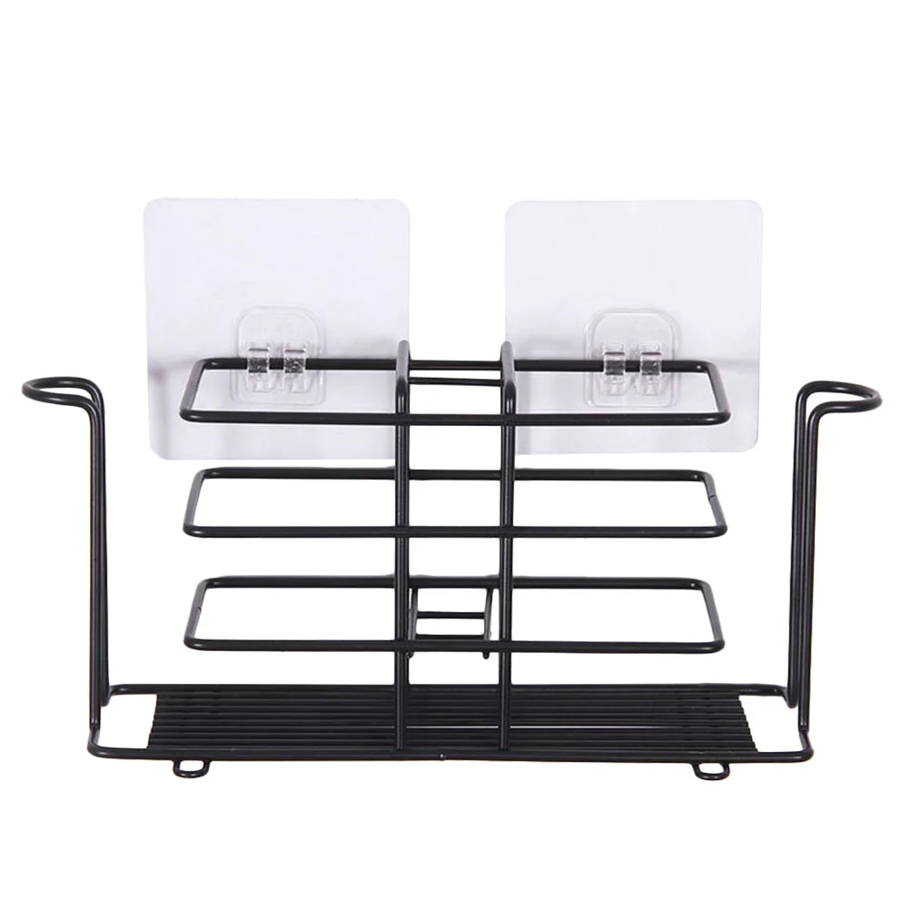 

Holder Shower Bathroom Shelf Wall Stand Organizer Rack Sink Storage Shelves Toothpaste Hook Cabinet Bath Floating Household