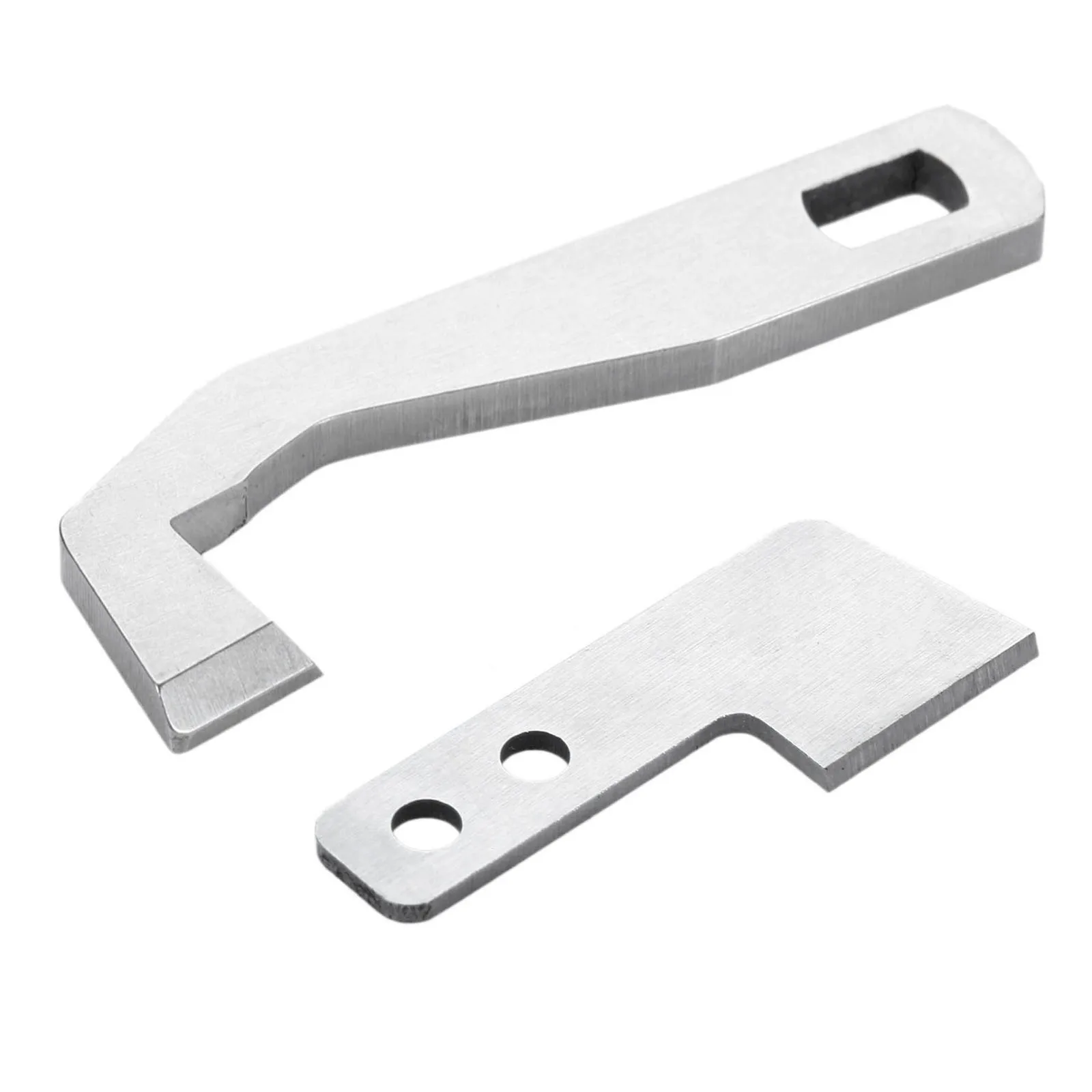 Верхний и нижний нож/лезвие для швейной машины G1075 + G1076 для Singer Bablylock BL480A Elna 654 Husqvarna Viking Pfaff coverlock