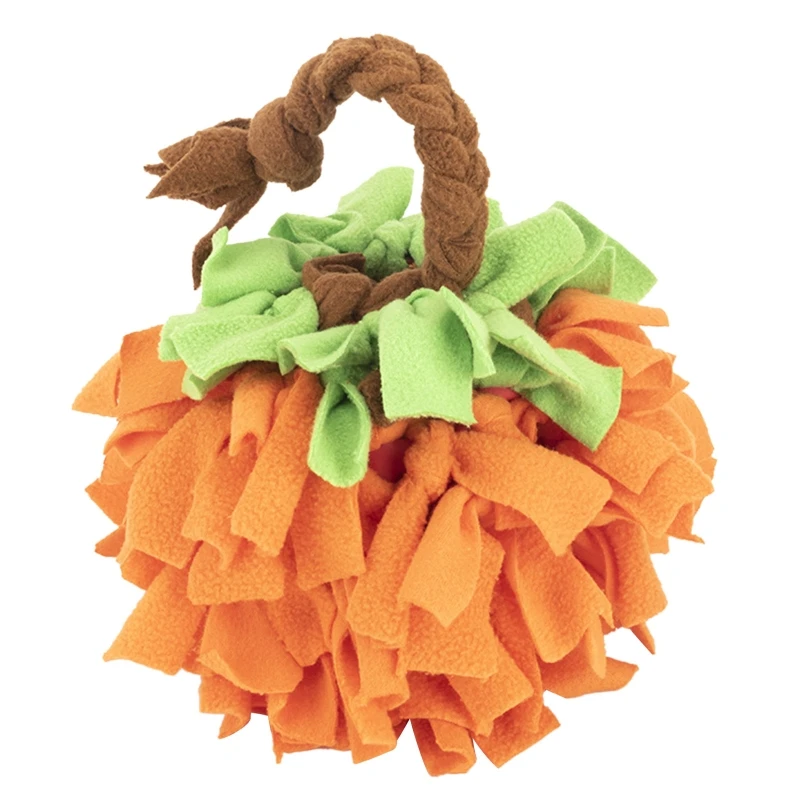 

Dog Toy Dispensing Interactive Puppy Plush Ball Stuffed Chew Toys Sniffing Pad