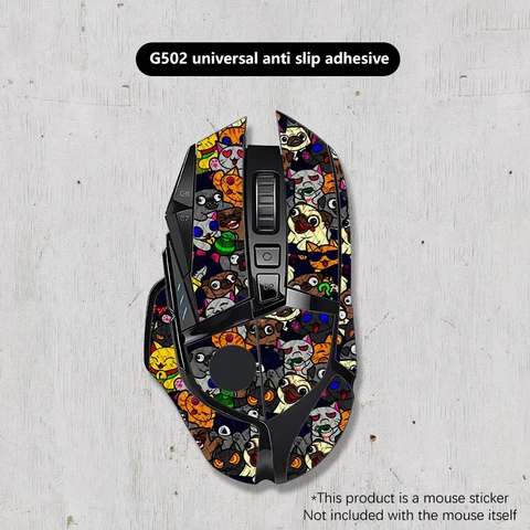 Универсальные Проводные противоскользящие наклейки для мыши G502 HERO, впитывающие пот