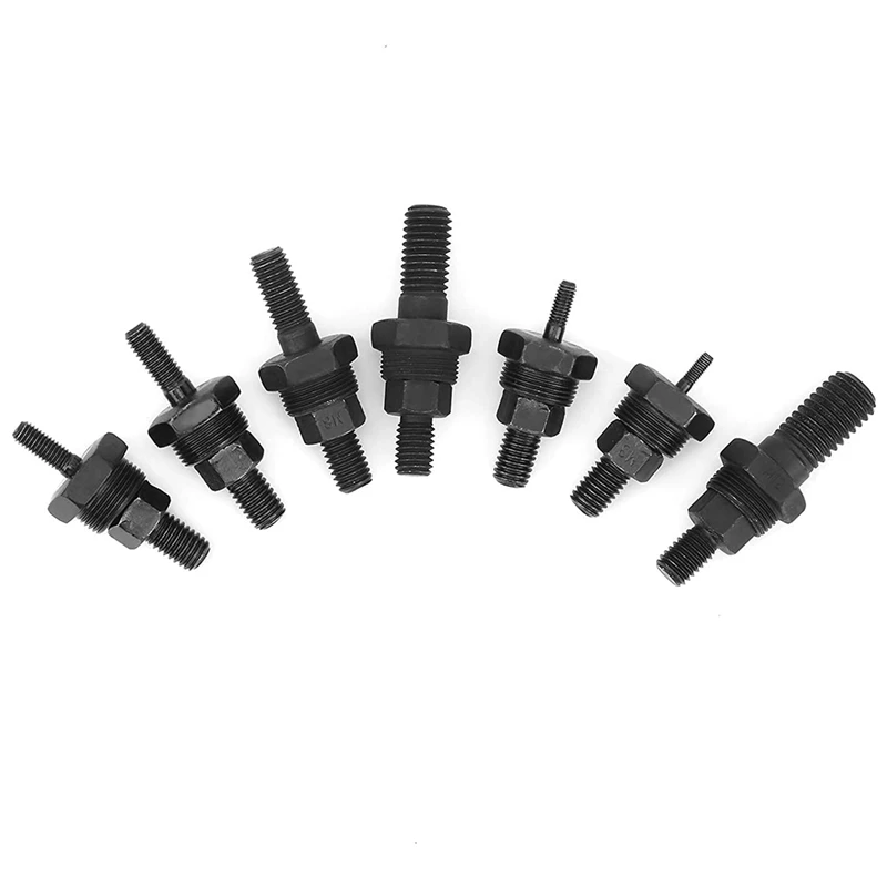 

7PCS Metric M3 M4 M5 M6 M8 M10 M12 Rivet Nut Mandrel and Nose Piece Riveter Tip Spare Part