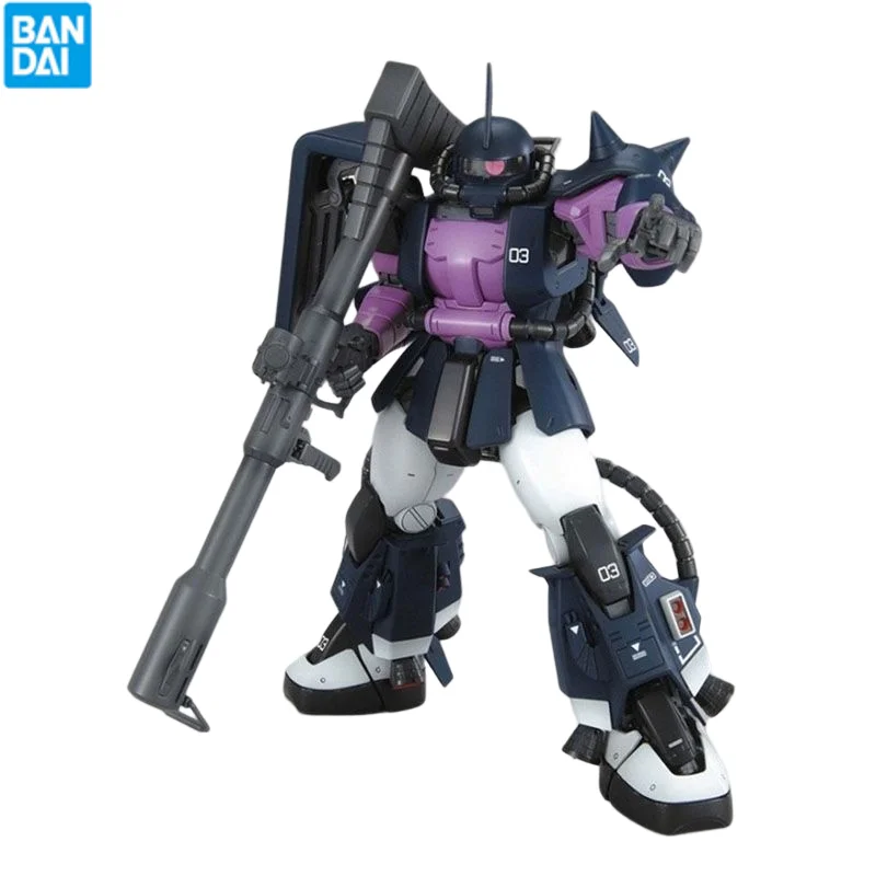 

Оригинальная мультяшная периферическая ручная модель Bandai с анимацией MG 1/100 MS-06R-1A черная Тройная звезда Высокая мобильность Zaku II 2,0 Модель