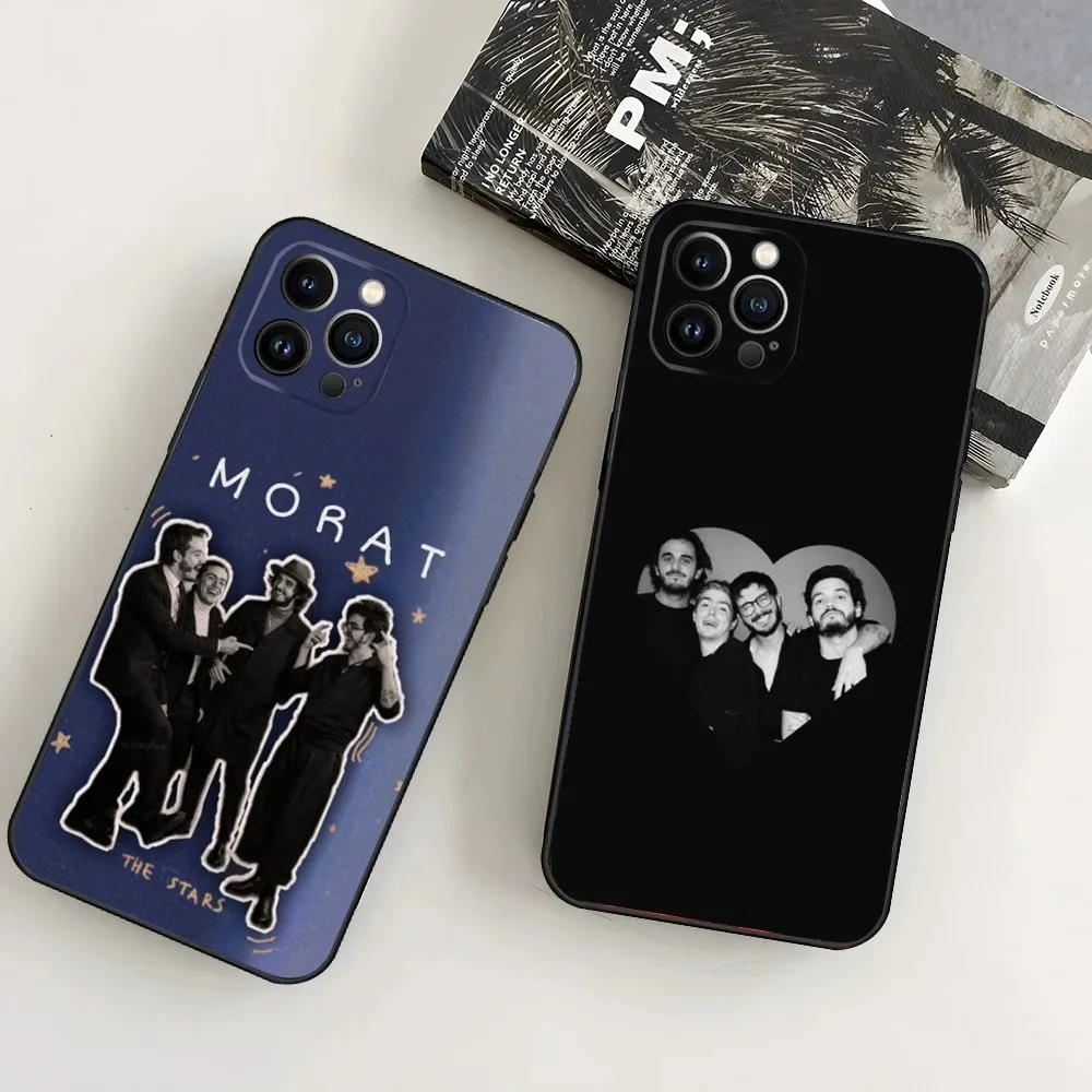 Чехол для телефона Band M-Morat iPhone16 15 14 13 12 Mini 11 Pro XR X XS MAX 7 8 Plus силиконовый чехол мягкий