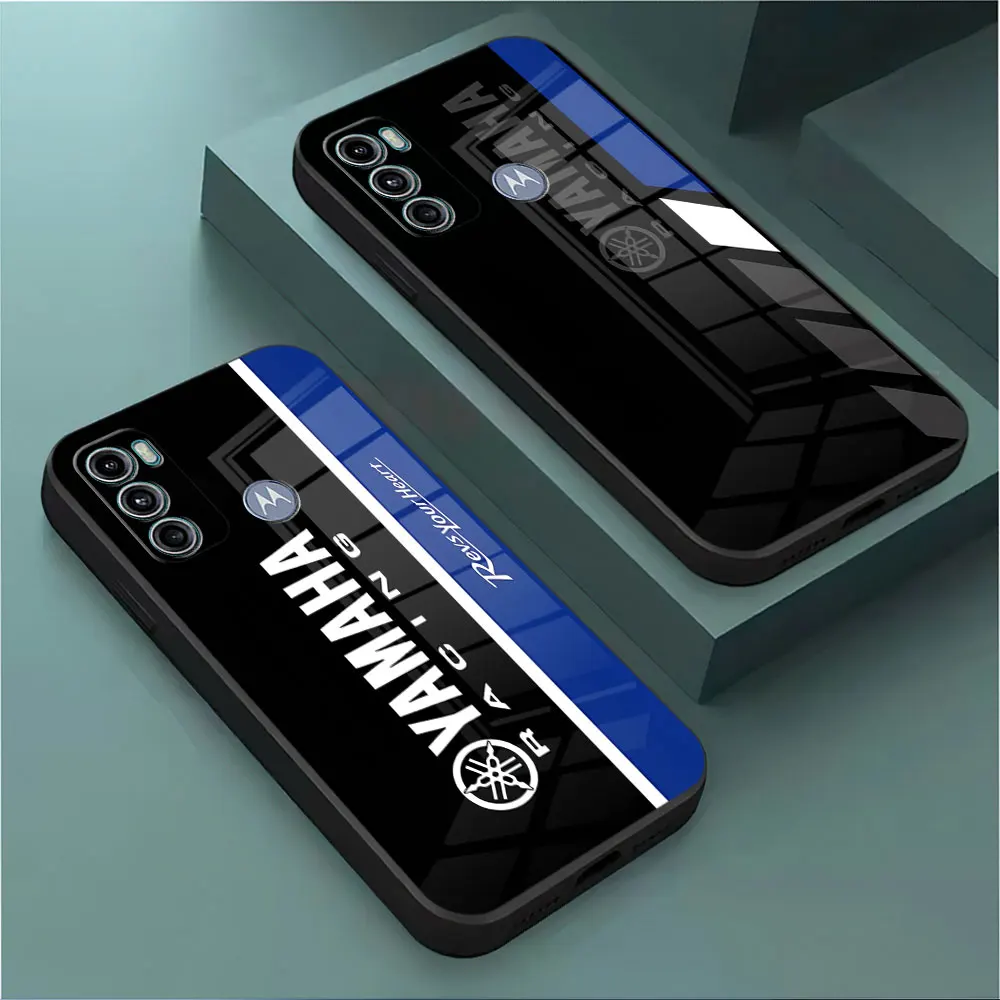 Чехол для телефона Motor-cycle Racing Y-YamAhas для Motorola Moto G60 G82 G8 G9 Power Lite G71 5G G31 G32 G52 G72 G22 G51 G200