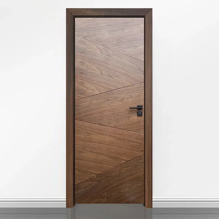 Prettywood Prehung водонепроницаемая деревянная панель заподлицо для жилых помещений