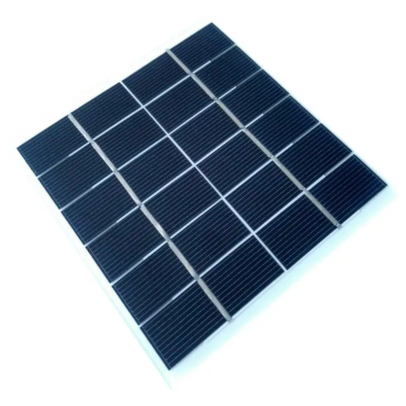 

Миниатюрное зарядное устройство для солнечных панелей, беззагрязненная солнечная панель, 6 в, 2 Вт, солнечное зарядное устройство для велосипеда