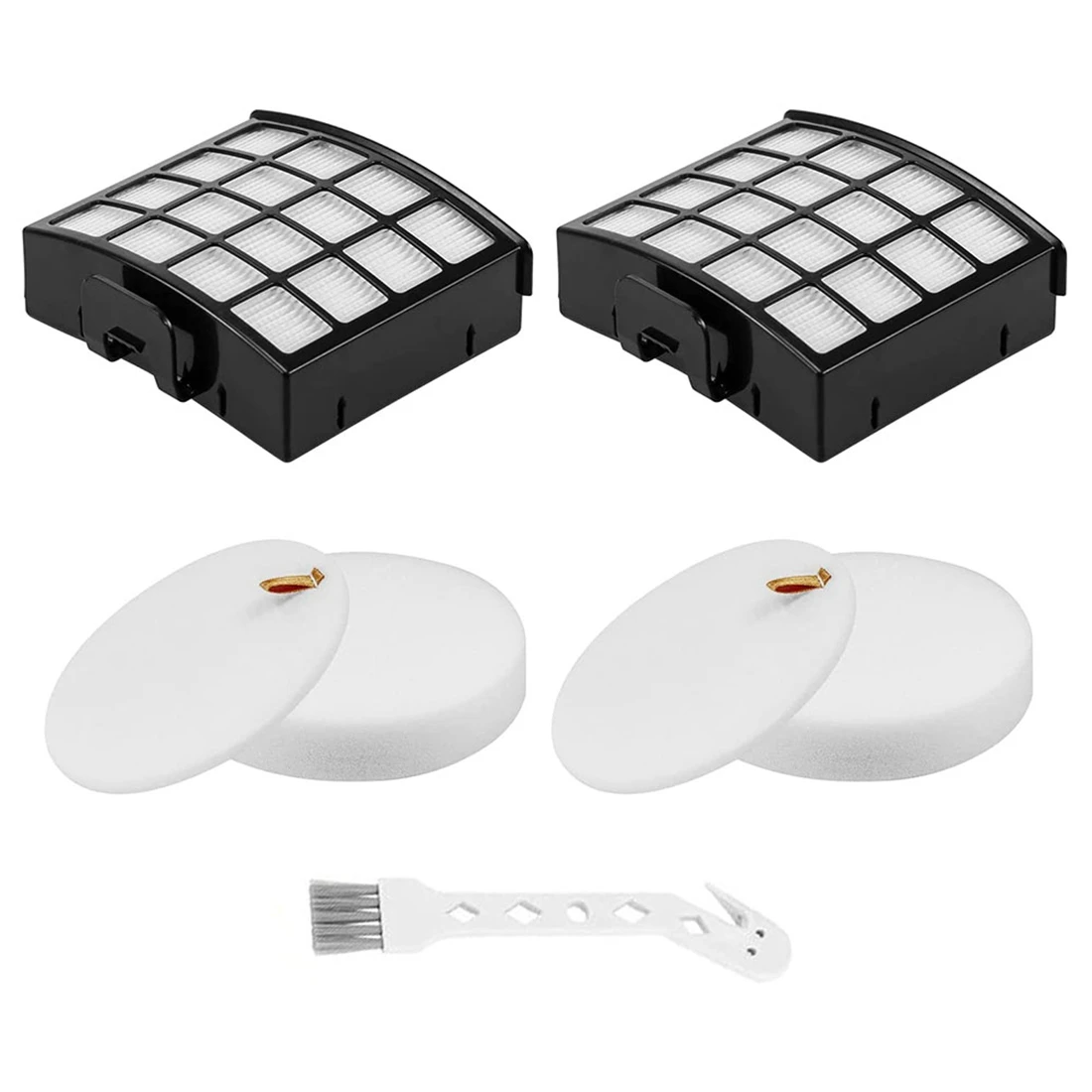 

Filter Replacements for Shark Vertex DuoClean PowerFin Upright Vacuum AZ2000,AZ2000W,AZ2002,ReplacesXHFAZ2000,XFFKAZ2000