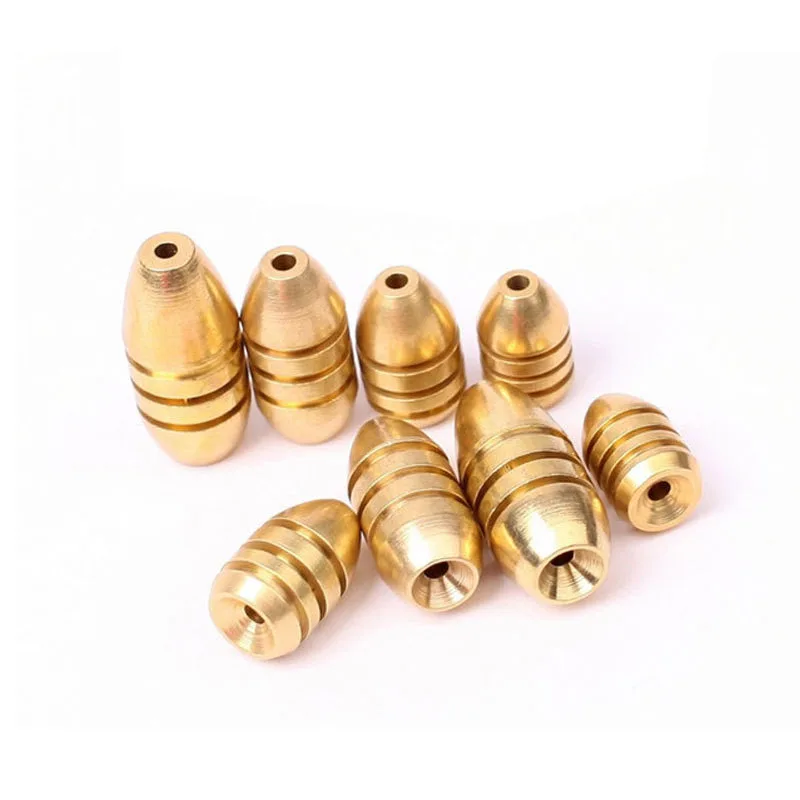 

Рыболовные крючки из чистой меди с резьбой, аксессуары для мягкой приманки, рыболовные снасти, 5 шт./лот 2 г/3.