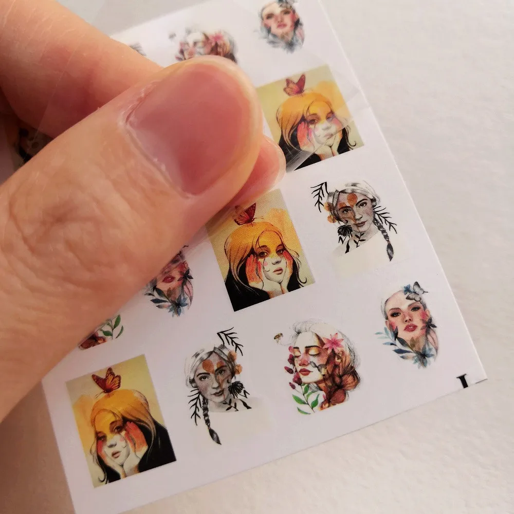 

2022 новые Слайдеры для ногтей со знаками Зодиака, цветами, животными, переводные наклейки для женщин, украшения для маникюра, Мультяшные накл...