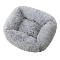 fluffy cat bed warm sleeping cat nest soft long pluh best pet dog bed for dogs basket cushion cat bed cat mat animals sleeping