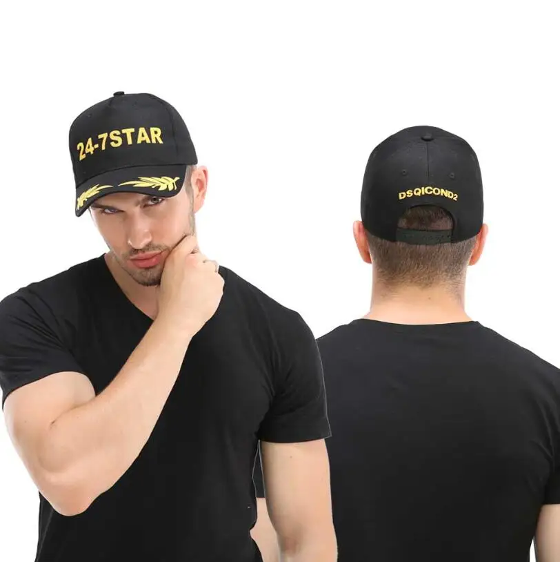 

2022 Hot ICON Brand Baseball Cap Fashion ICON Letter Cotton Men's Women's Snapback Hat DSQ Hat Dad Hat Cotton Bone Trucker Hat
