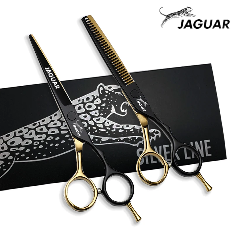 JAGUAR Hairdressing Scissors Cutting Thinning Set Hair Scissors Professional High Quality 5.5&6.0 Inch Barber Salons Shears