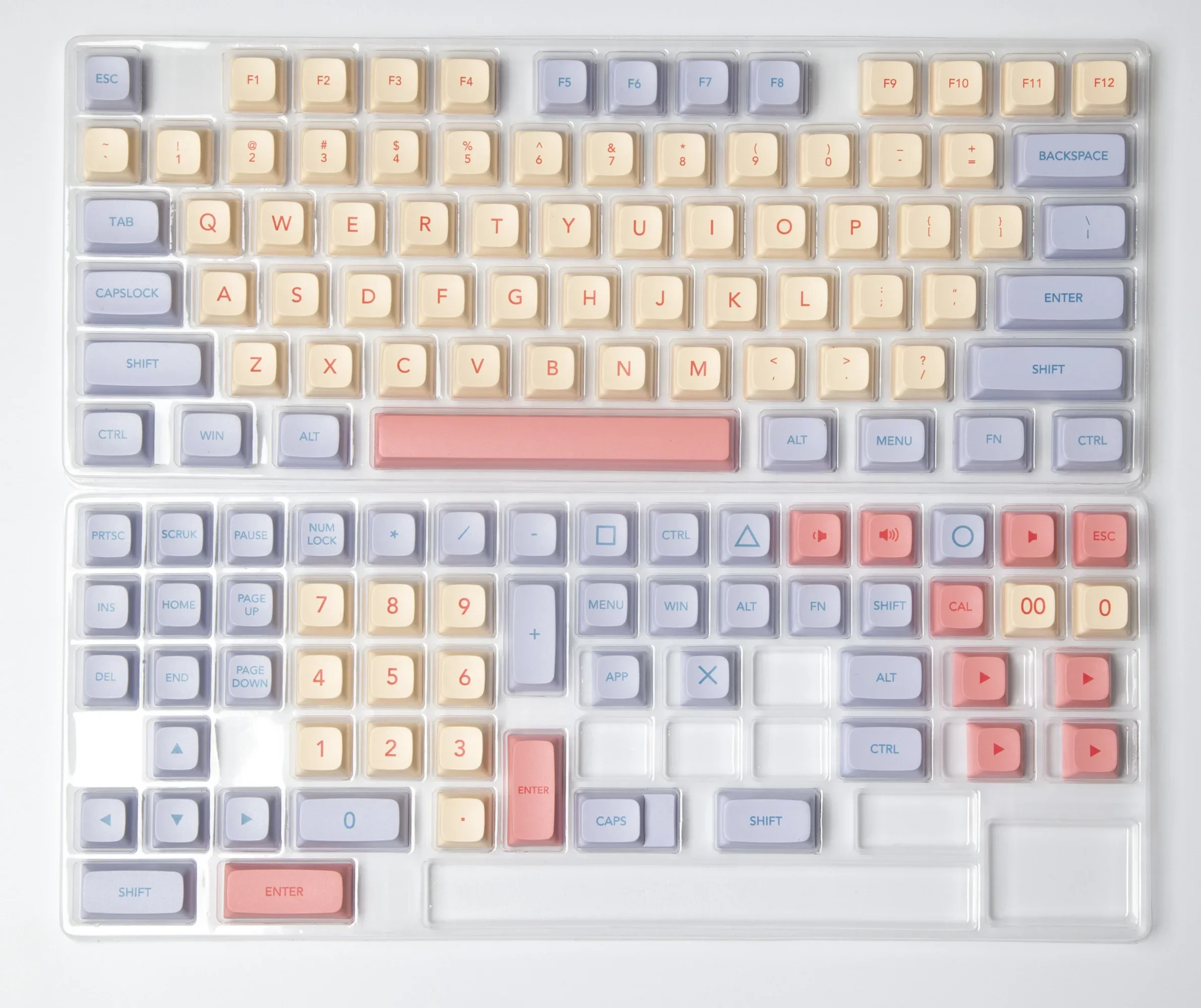 132 клавиши Marshmallow XDA колпачки для механической клавиатуры сублимационная краска