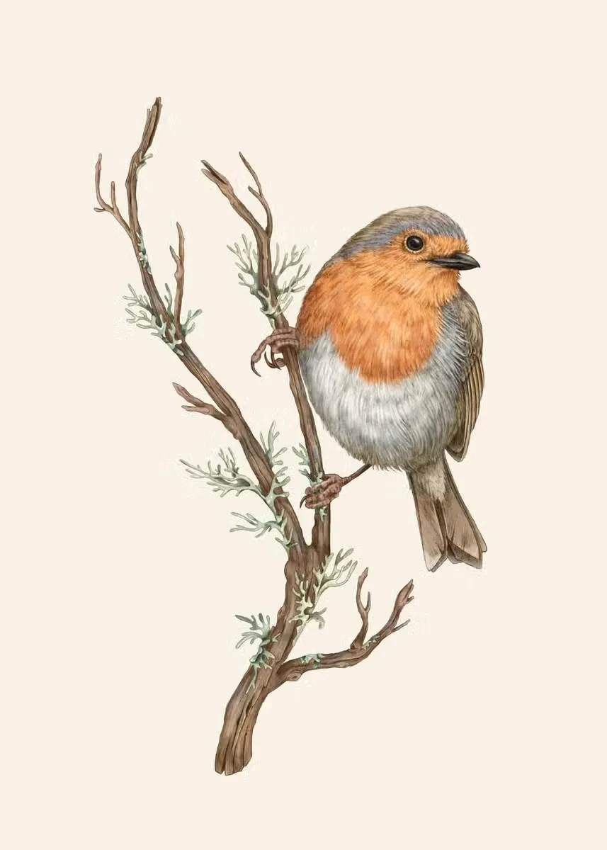 

Настенное панно "Золотой ландшафт с птицей и цветком", печать на холсте