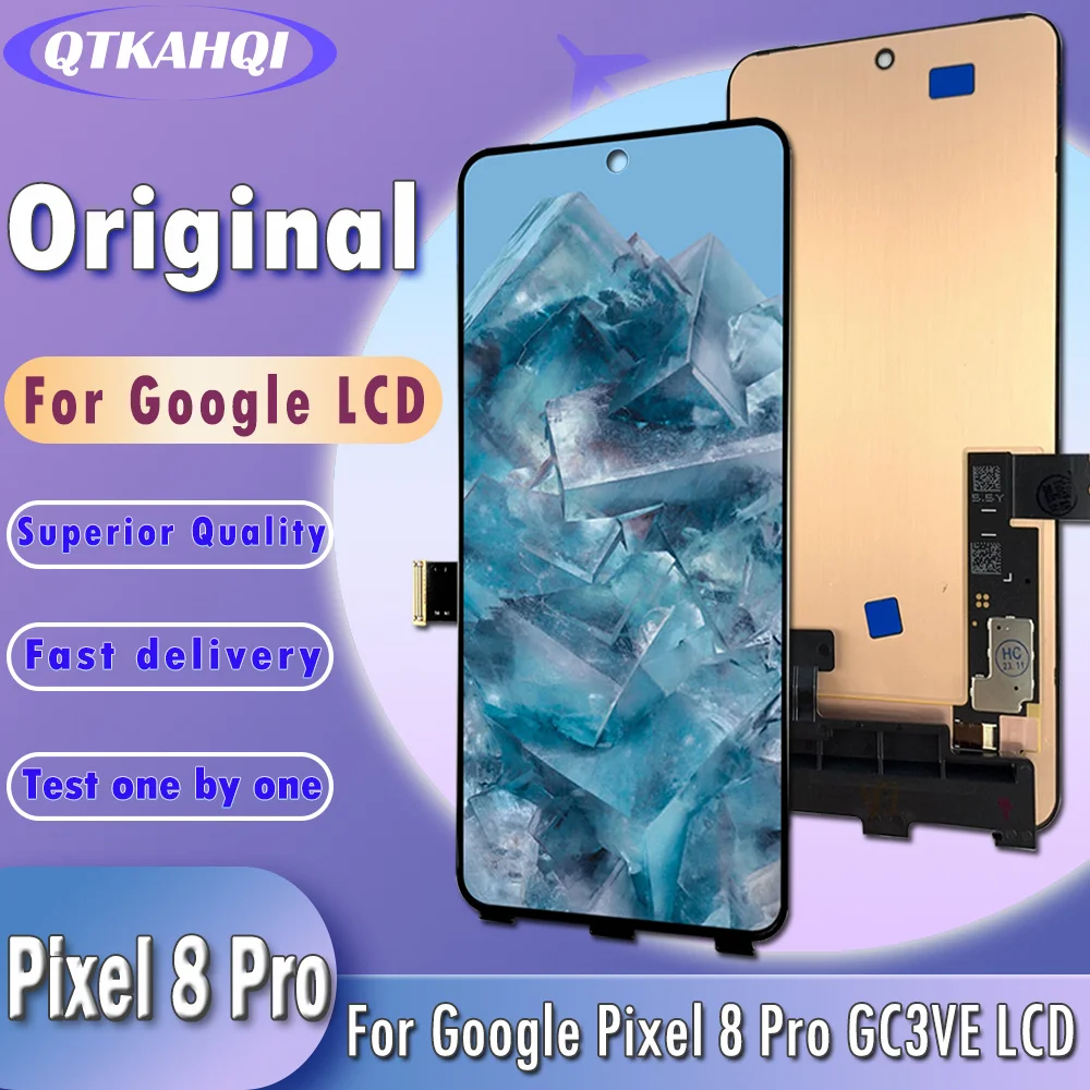 ЖК-дисплей 6,7 дюйма для Google Pixel 8 Pro