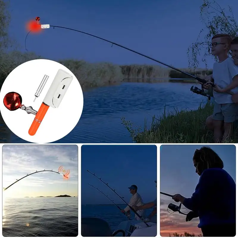 Рыболовная удочка электронная сигарета с сигнализацией клева водонепроницаемая