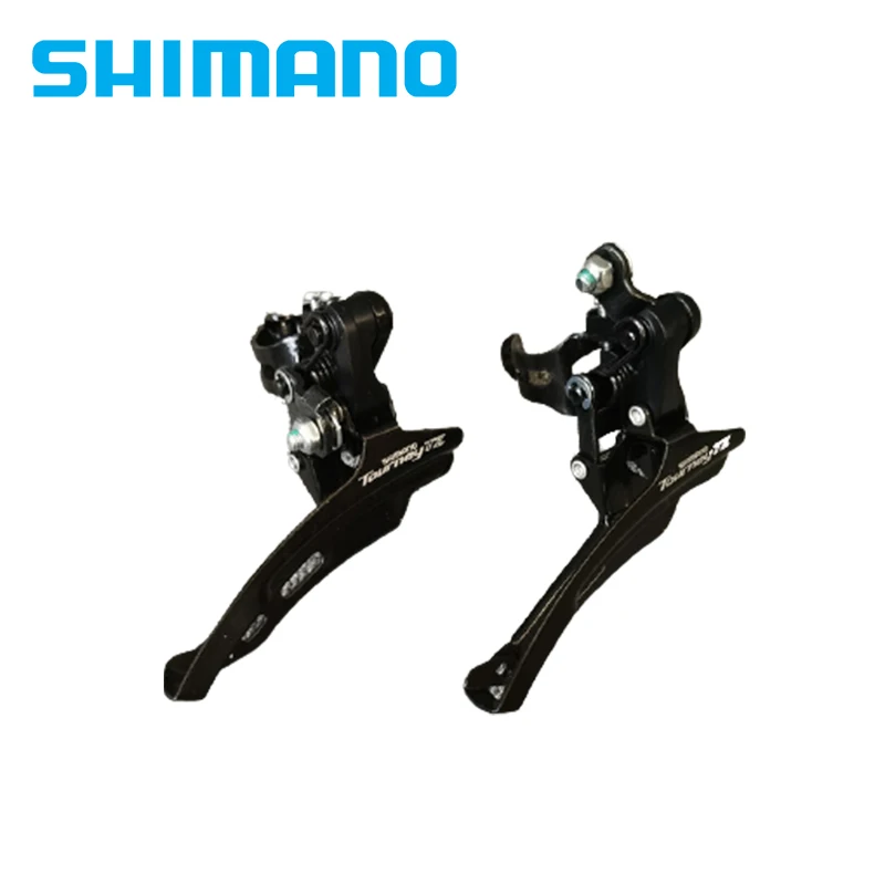 Задний переключатель передач Shimano FD-TZ510 для горного велосипеда, передний переключатель передач, крепление на ленте 3/8/7-speed Iamok, запчасти для велосипеда