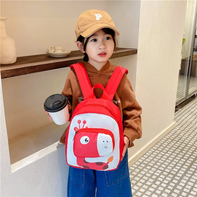 New Kindergarten School Bag Fashion Cute Cartoon Deer Children's Backpack 2-5 Years Old Boys and Girls Backpack Children Gift