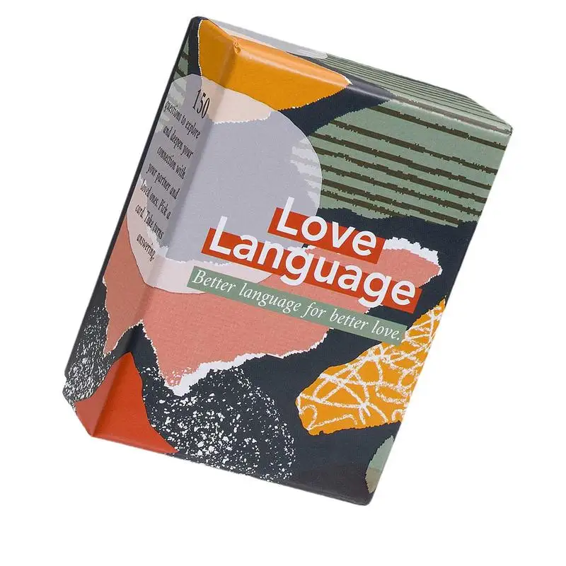 

150 карточная игра с надписью «Love Language» для пары