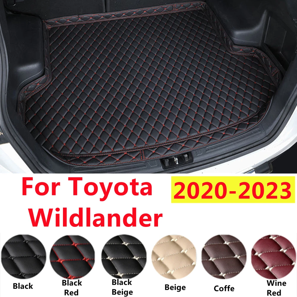 

SJ Professional XPE Leather High Side Car Trunk Mat Tail Liner Rear Cargo Pad WaterProof Fit For Toyota Wildlander 2020-21-2023