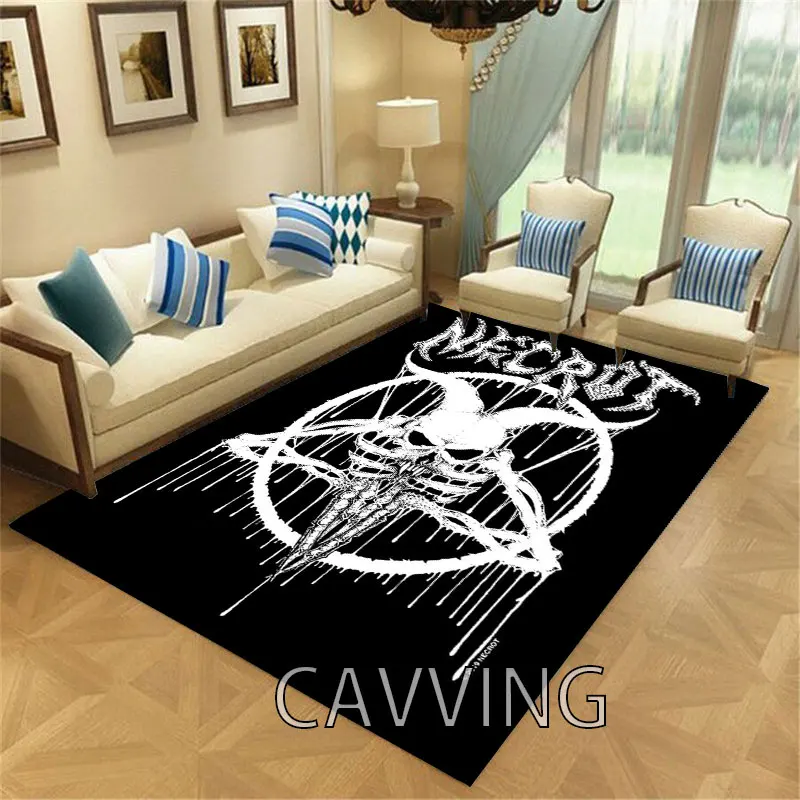 Фланелевые ковры necrotrock с 3D рисунком нескользящий большой ковер украшение для