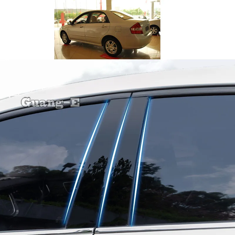 

4 шт., автомобильные наклейки для Kia Cerato Sedan 2007-2012 +