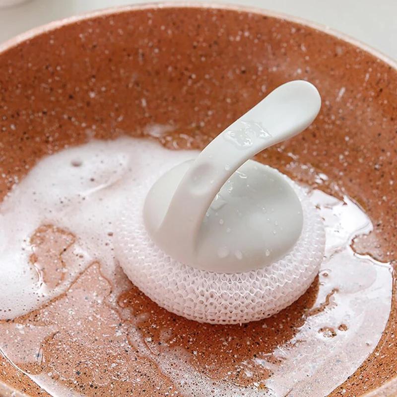 

Нейлоновые чистящие средства с пластиковой ручкой