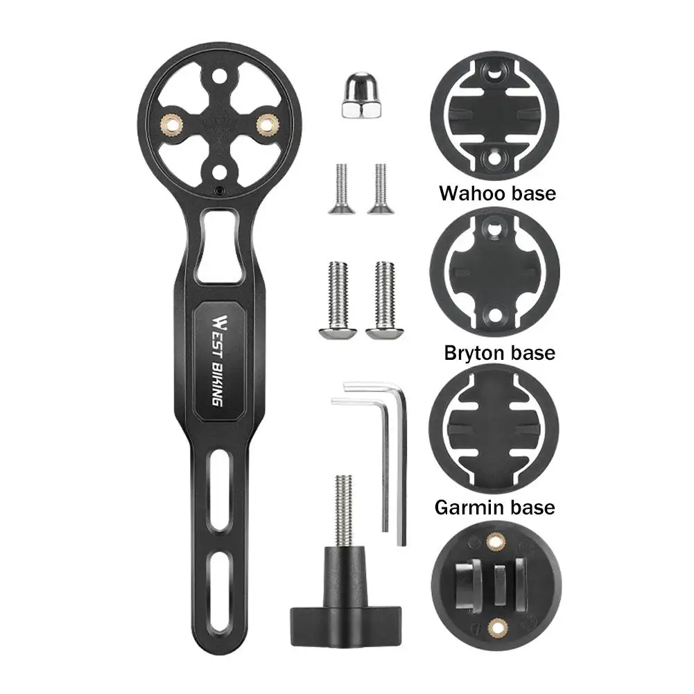 Держатель для велосипедного компьютера удлиненная подставка на руль MTB дорожный