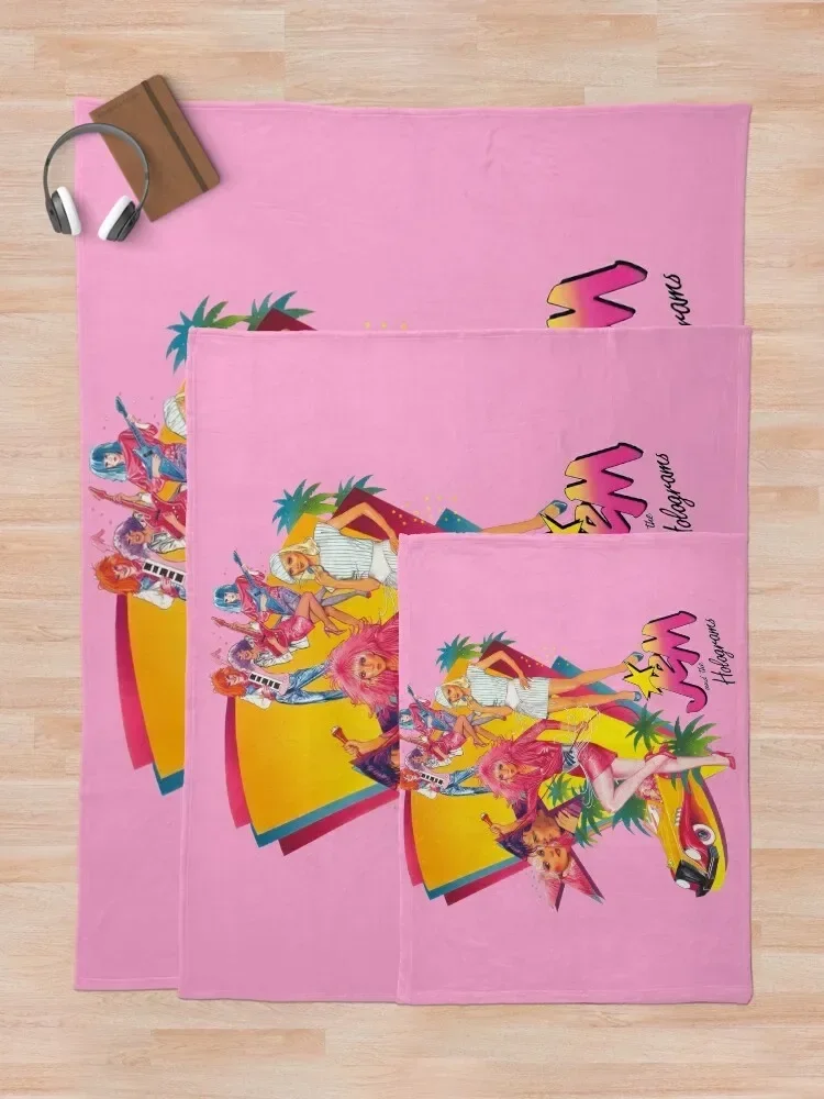 Jem и голограммы плед одеяло Ретро винтажный спальный мешок декоративные пледы