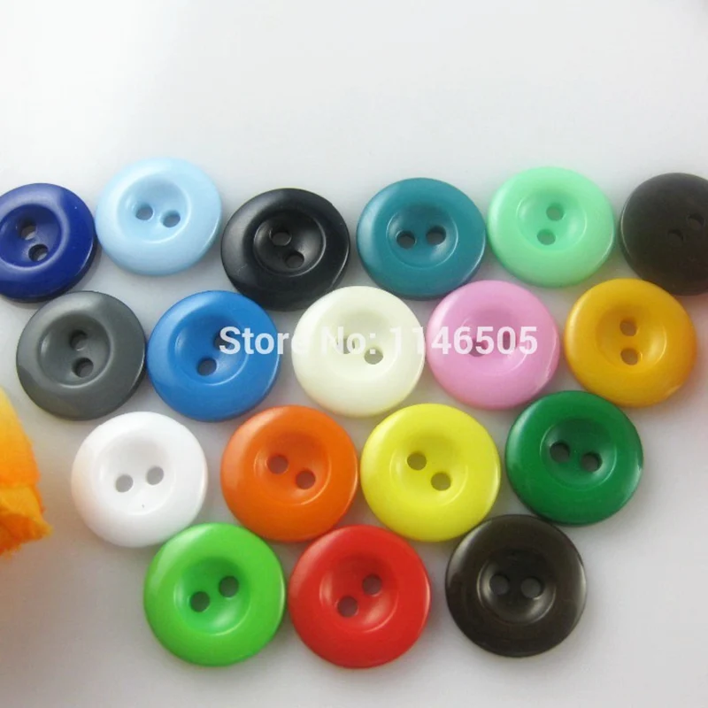 

100pcs/lot resin buttons 12.5mm baby clothes buttons mixed colors garment buttons Garment accessories botoes Scrapbook