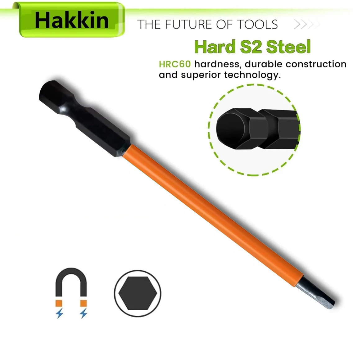 Фото Hakkin 5 шт. 1/4 