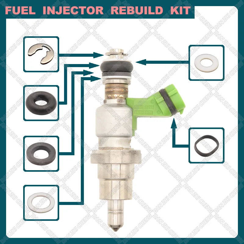 

Fuel Injectors Seals O-Ring Repair Filters for TOYOTA AVENSIS VERSO RAV4 1AZ-FSE 2.0 23250-28070 23250-29035 good quality