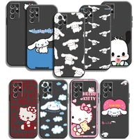 kuromi hello kitty cute phone cases for samsung galaxy a22 a31 a32 4g a32 5g a42 5g a20 a21 a22 4g 5g coque carcasa back cover