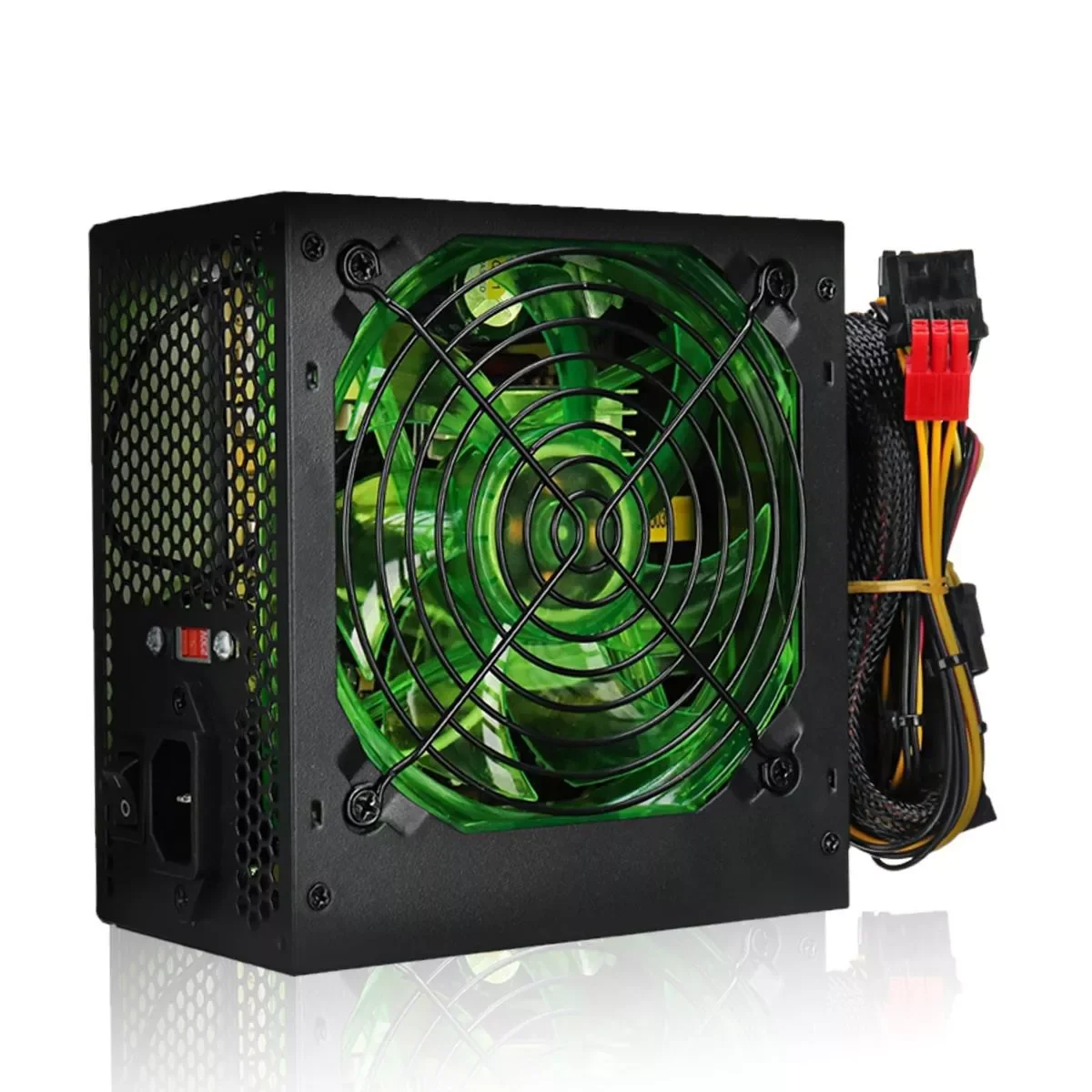 

Max 500W Power Supply 120mm LED Fan 24 Pin PCI SATA ATX 12V PC Computer Power Supply for Desktop Gaming Computer