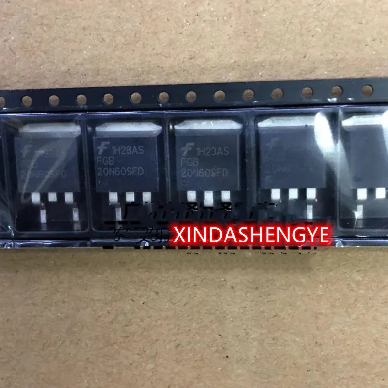 

10PCS Fgb20n60sfd to-263 SMD IGBT FET 20A 600V