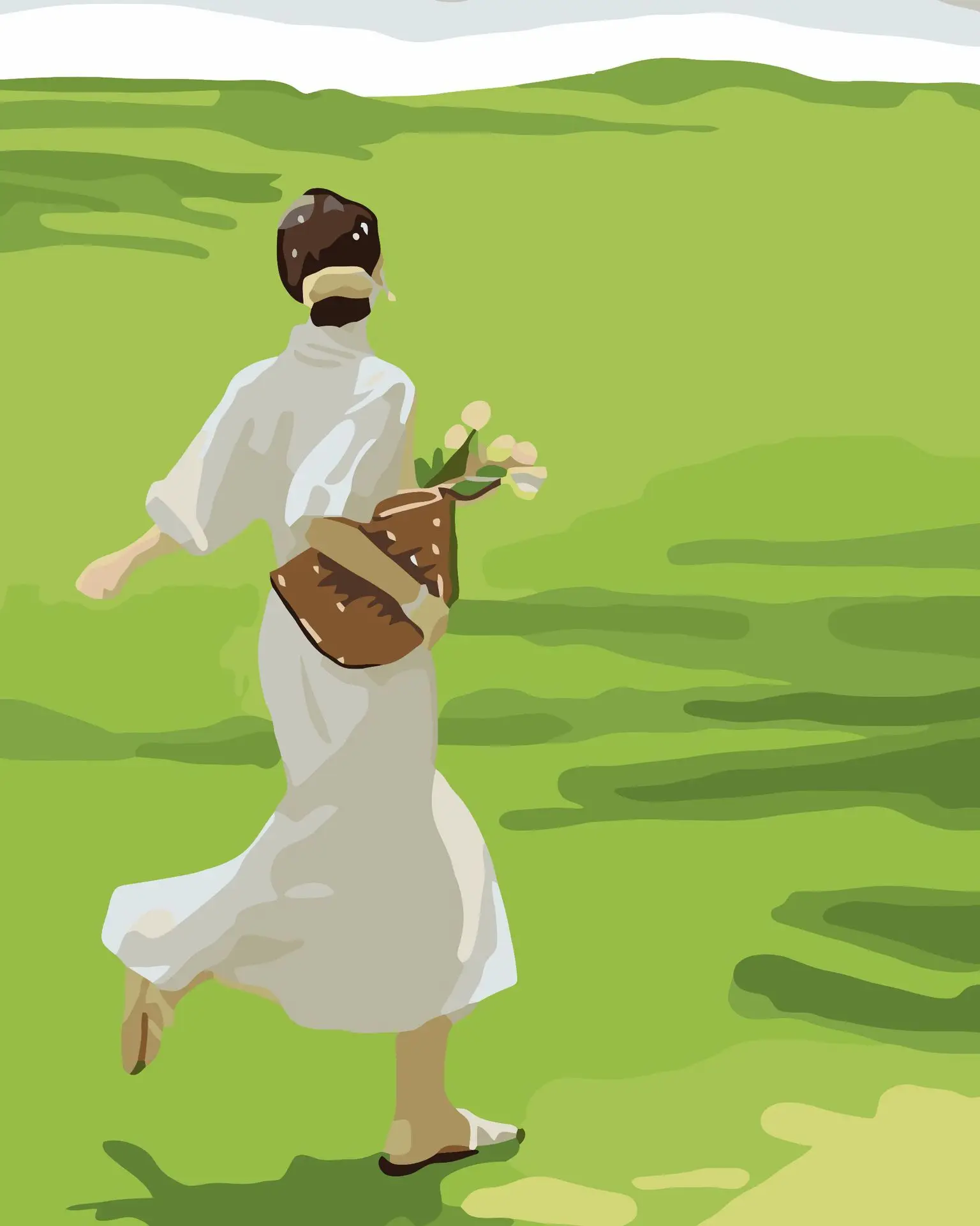 

1623555 Digital oil painting art oil mountain art oil painting living room floor decorative painting