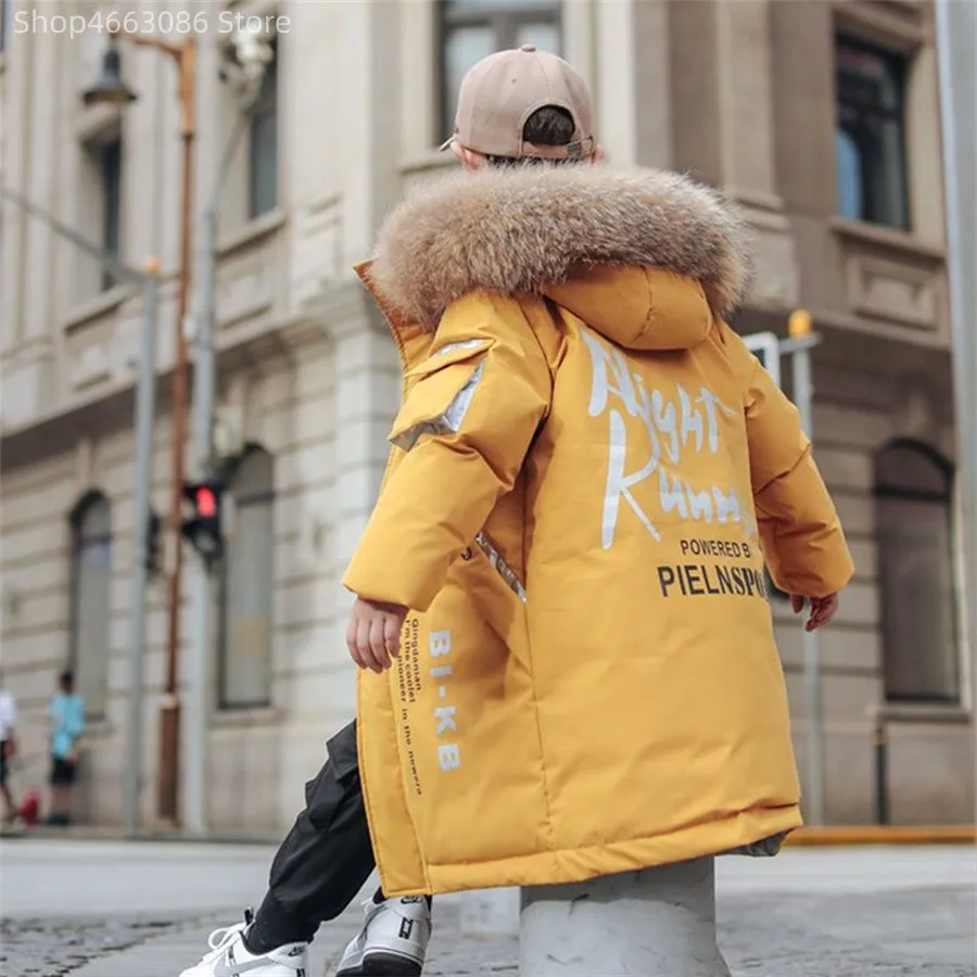 

Детский пуховик с капюшоном, на возраст 8-30 лет