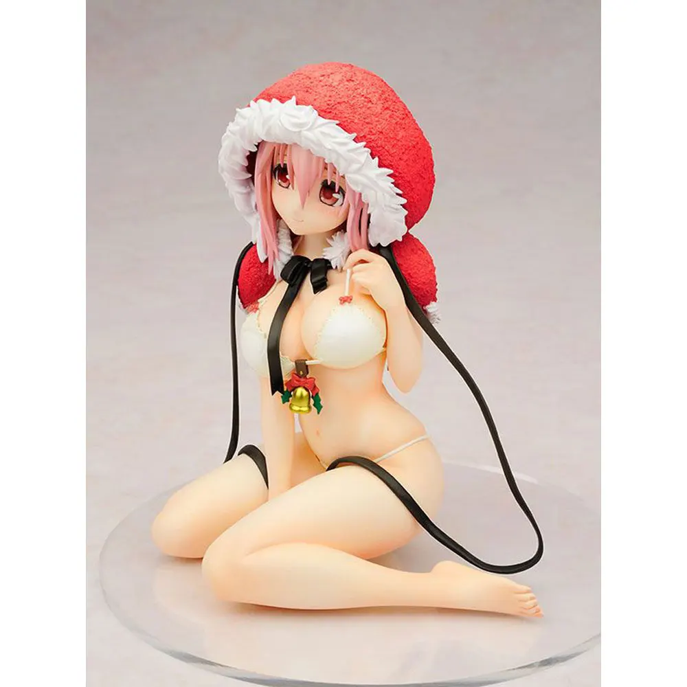 16 см аниме SUPER SONICO Рождественская красная шляпа рождество Сидящая анимационная