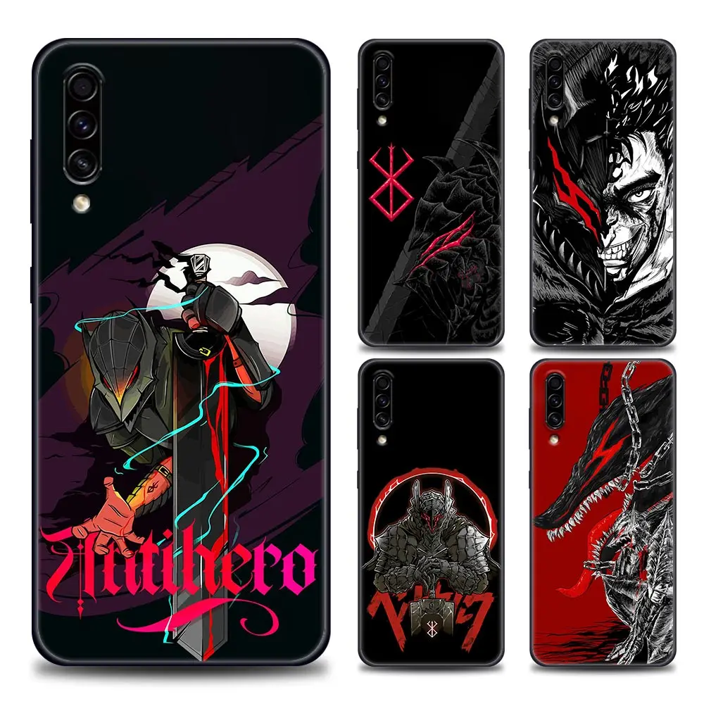 

Anime Berserk Guts Cartoon Comic Phone Case For Samsung Galaxy A90 A80 A70 A70S A60 A50 A40 A30 A30S A20S A20E A10 A10E A9 Cover