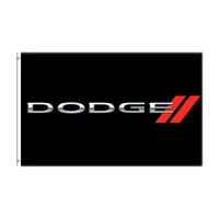 3x5 ft dodge flag polyester printed racing car banner for decor