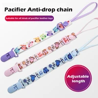 baby pacifier chain baby pacifier anti drop chain belt adjustable teether anti drop clip lanyard